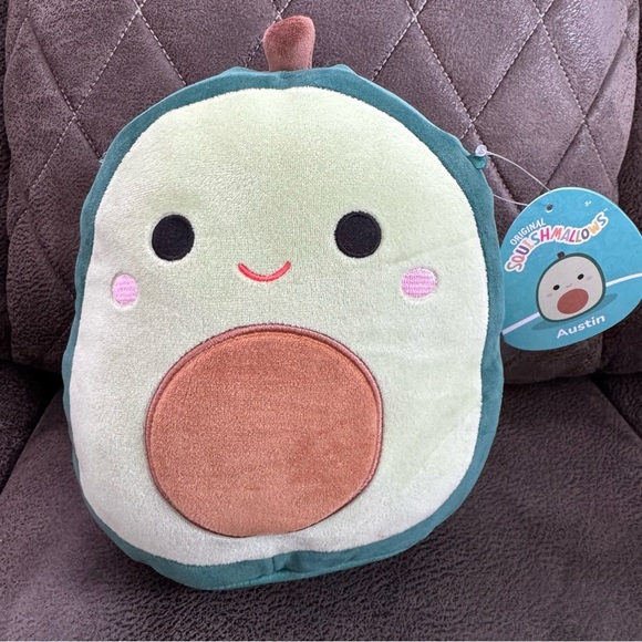 Squishmallows Austin Avocado Plush - Picture 1 of 4